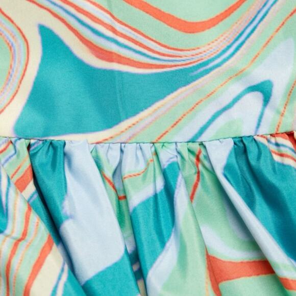 Kimberly Goldson Short Sleeve Retro Dress Size Small NWT - Picture 6 of 7